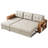 Versatile Upholstered Sectional Sofa With Storage And Convertible Design For Ultimate Comfort And Functionality-794865581
