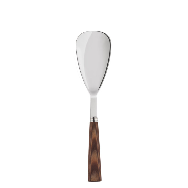 Nature Serving Spoon, Faux Horn