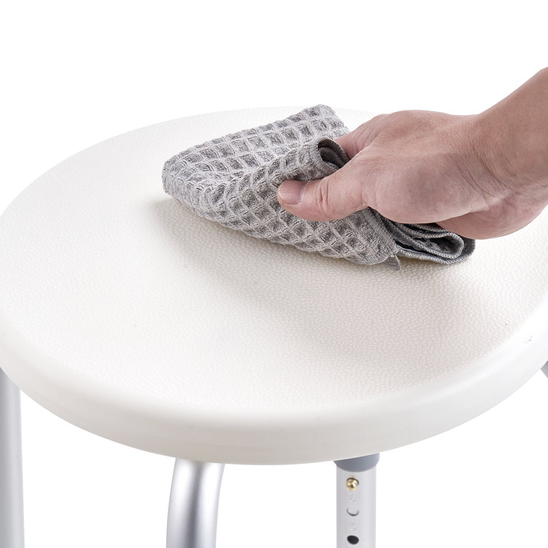 Chaise de douche pour douche intérieure, tabouret de douche à hauteur réglable, banc de siège de baignoire antidérapant pour personnes à mobilité réduite, capacité de 300 lb