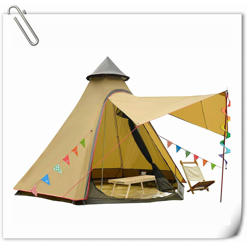 Tente pour 6 personnes, Beige
