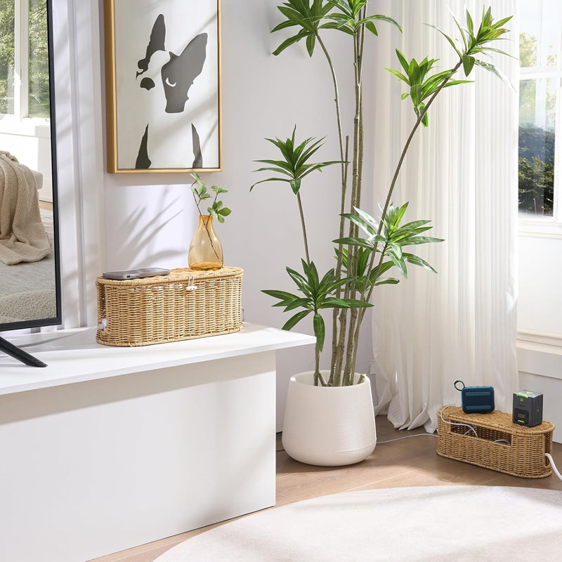 Boîte de rangement pour câbles 2 pièces
