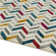 Hoda Flatweave Grey/Yellow/Red Rug