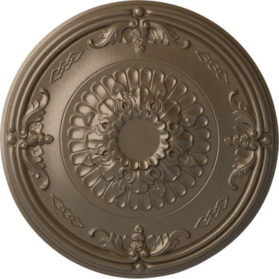 Médaillon de plafond 26 po x 26 1/4 po x P 3 1/4 po (convient aux auvents jusqu'à 3 5/8 po)