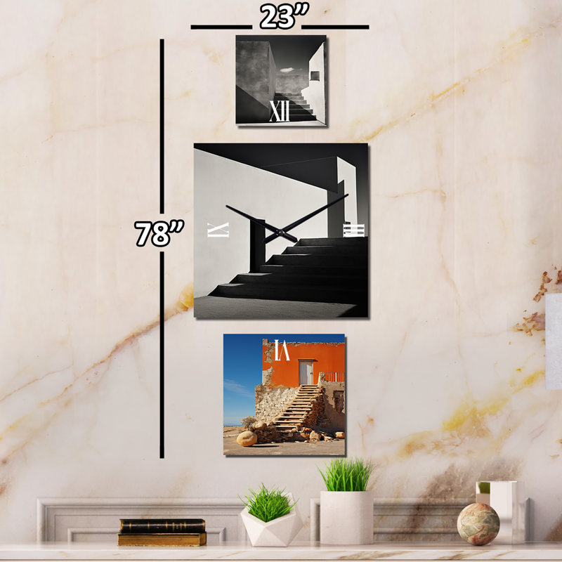 Madyline Metal Wall Clock