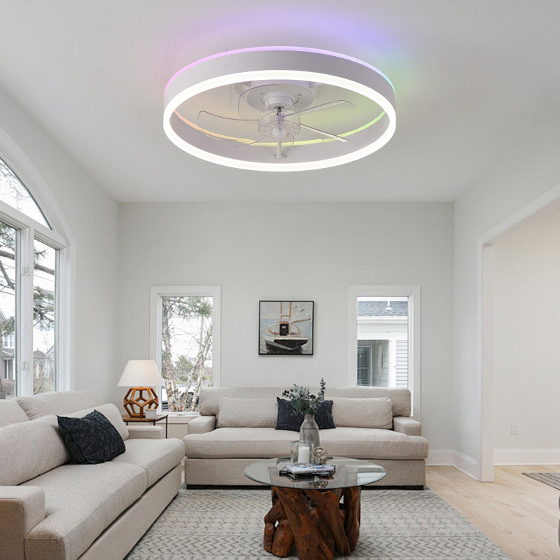 Lumière DEL intelligente 110v - 3300lm, gradation de 10% à 100%, température de couleur RVB + continue (3000k-6000k), fonction de mémoire