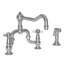 Fairfield Kitchen Bridge Faucet with Side Spray-1986068997