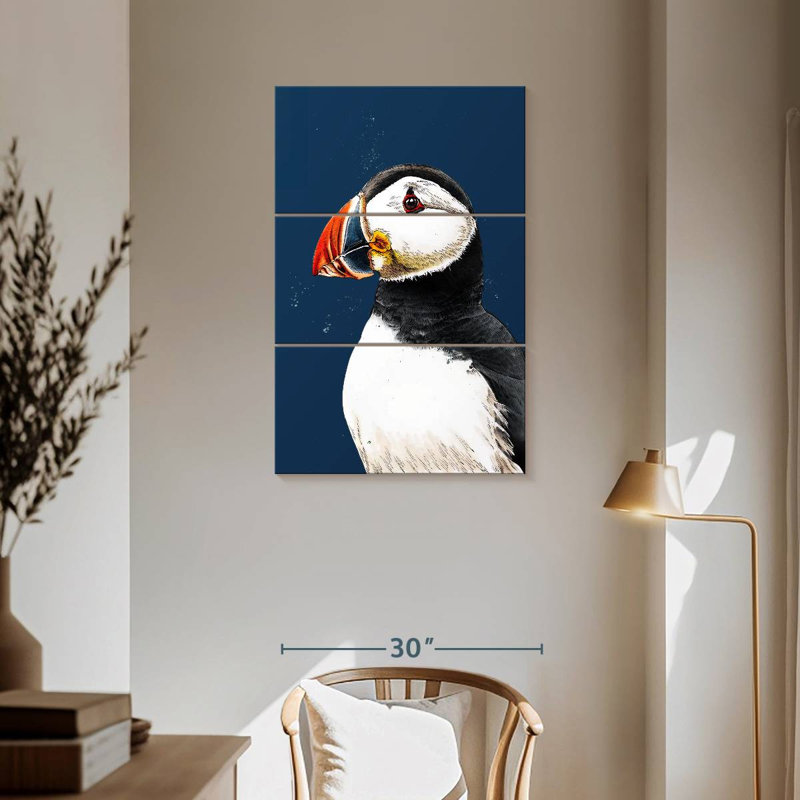 Brampt Clive The Puffin, 57" H x 36" W