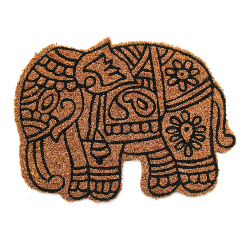 Eslick Non-Slip No Pattern Doormat