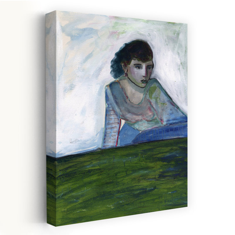 Art contemporain, art contemporain abstrait impressionniste, H 12 po x l 8 po