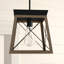 Luminaire suspendu géométrique à 1 lumière Soleil-2016517391