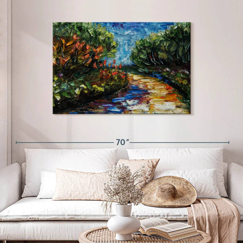 Couteau à palette Avery Landscape, H 30 po x l 45 po