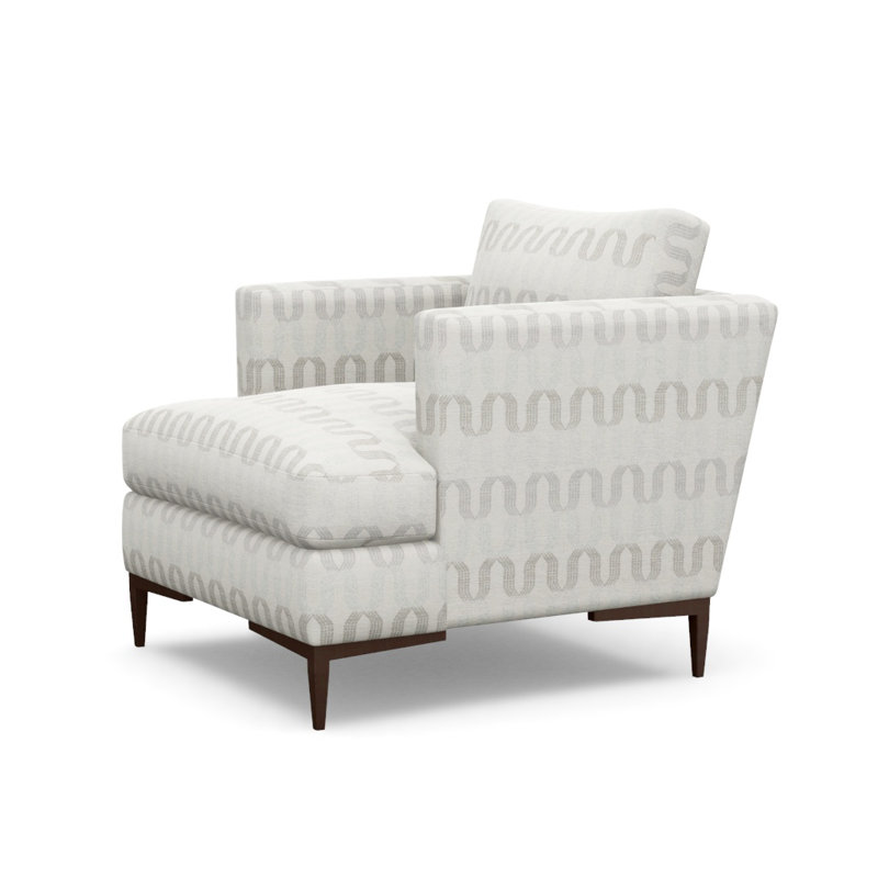 Aiden Accent Chair, Antique Bronze, Chatham Smoke