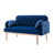 Velours bleu marine est en rupture de stock