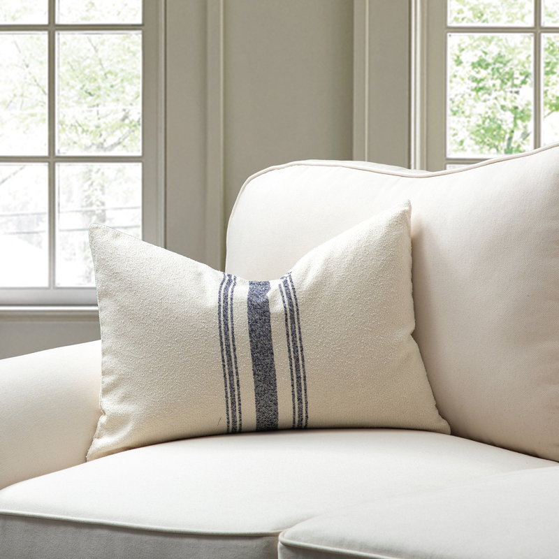 Lombaire en mélange de coton Lemanski, Mélange de duvet, Bleu marine
