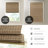 Bamboo Light Filtering Roman Shade 64"L