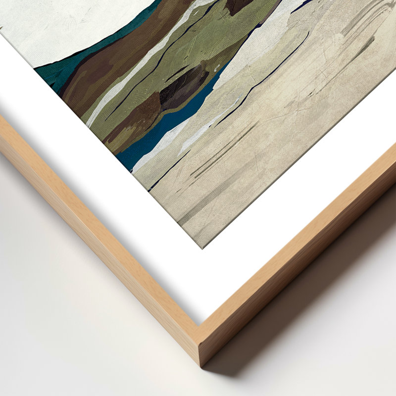 Print by ChiChi Decor, 45" H x 60" W, Tan