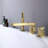 1 Handle Bathroom Roman Tub Faucet with Diverter-64593701