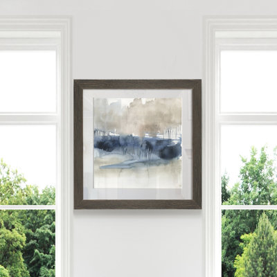 Brouillard sur l'horizon I - Cadre photo, reproduction d'art sur papier