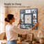Horloge murale 21 po
