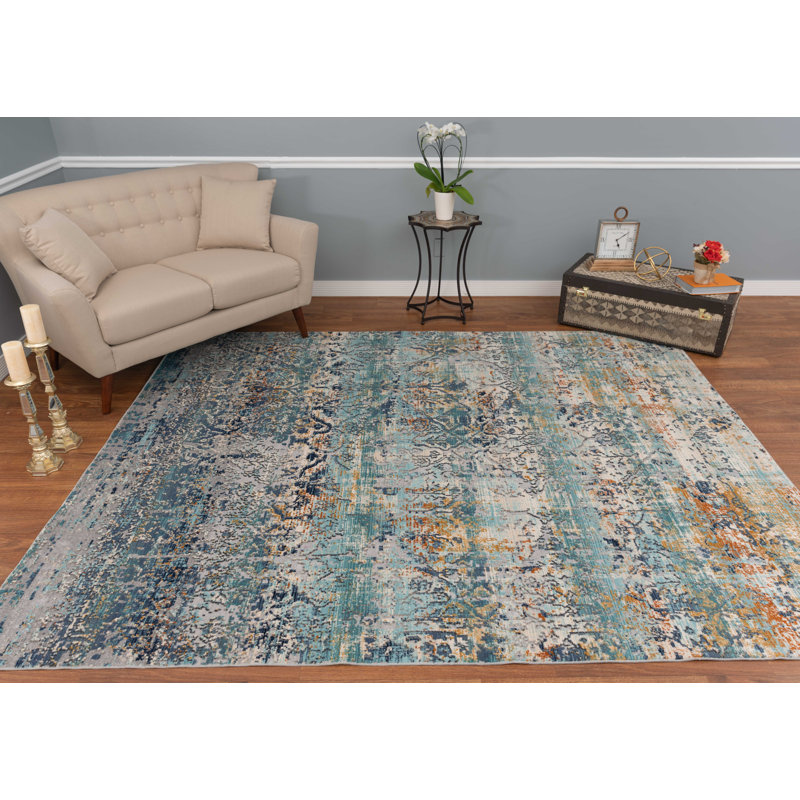 Ziebarth Oriental Indoor Rug, Rectangle 5' x 7'8"