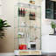 Vitrine à assemblage rapide avec grands tiroirs, idéale pour mettre en valeur des objets de collection et organiser des objets de valeur dans n'importe quel espace de vie