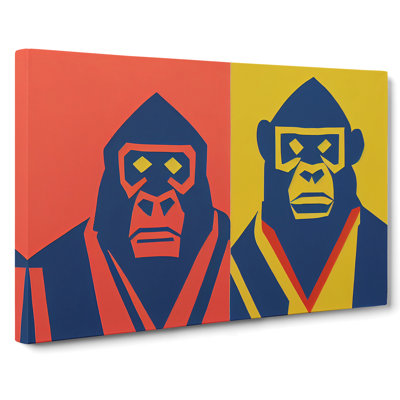 Gorilla Art Abstract Vol.1 - Wrapped Canvas