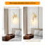 1 - Light Gold LED Crystal Swing Arm Sconce
