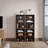 Ebern Designs Bookcase, 3-Tier Adjustable Open Storage Shelf Display Bookshelf, HOFB024-1735461874-1735461876