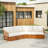 Acacia Patio V Sofa Setctional Set