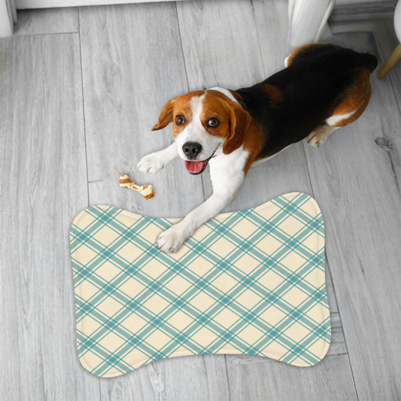 Tapis rétro à rayures - 1 pièce