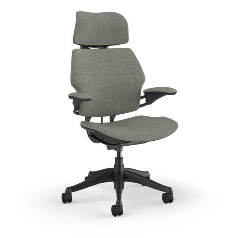 Chaise de travail ergonomique Freedom, Gris - 11