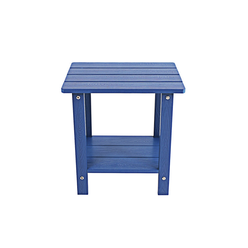 Table d'appoint d'extérieur, Bleu très foncé