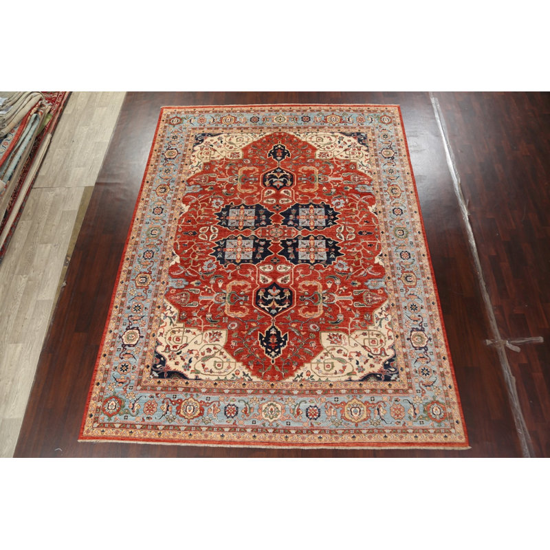 One-of-a-Kind 9'1'' X 12'1'' New Age Wool Area Rug in