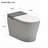 One Piece Smart Bidet Toilet with Automatic Lid, High Speed Dryer, Foam Splash Shield and Water Pressure Independent Design