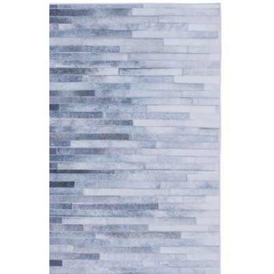 Tapis abstrait lavable à la machine Avrumi