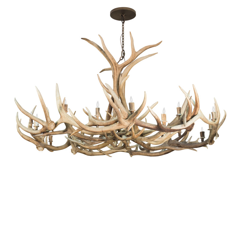 Rustic Lodge 18 - Light Chandelier