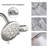 Massage/Jet Handheld Shower Head 1.8 GPM GPM-61448995