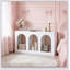 Élégante table d'appoint Arches, table d'entrée, console stable