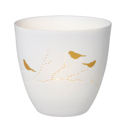 Bougeoir Poetry avec motif d'oiseaux - petit