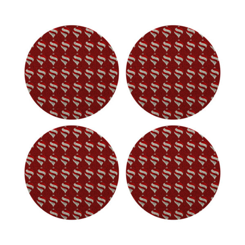 Glass Beads Round Beaded Placemats