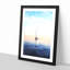 Lone Sailboat - Framed Print-56853039-56853040