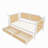 Traditional Rattan Daybed With Dual Drawers For Space Optimization