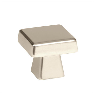 Blackrock 1-3/16 inch (30mm) Length Polished Nickel Cabinet Knob