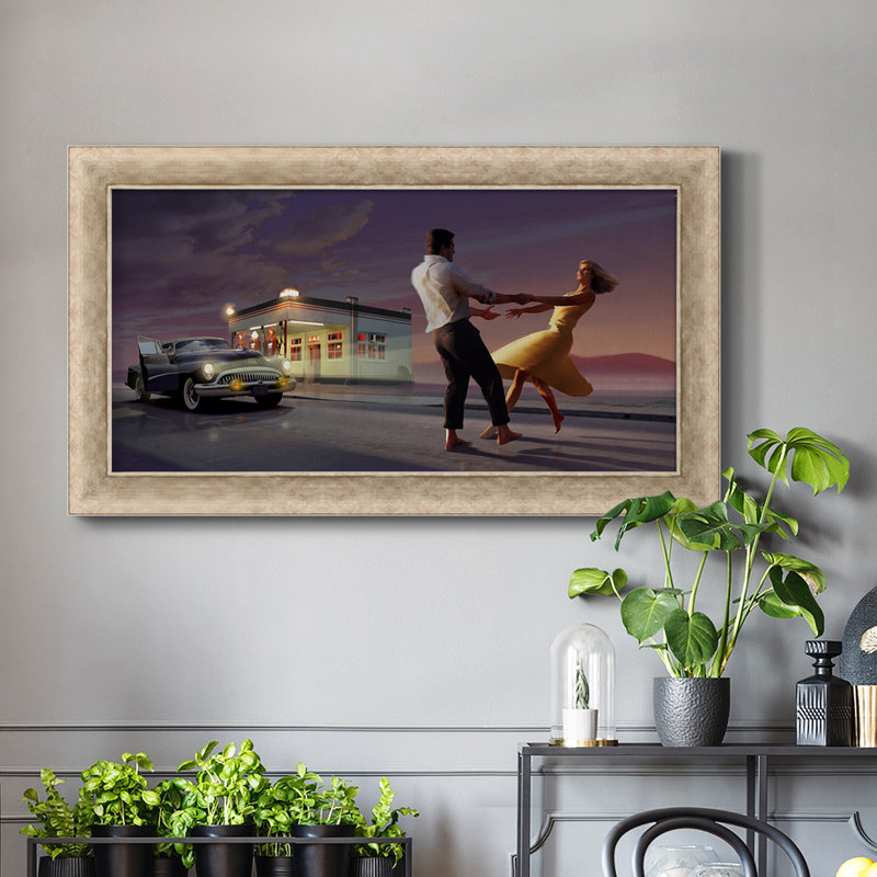 Night Dance " Night Dance ", 25" H x 45" W x 2.5" D