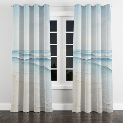 Aveera - Nautical Velvet Grommet Curtain - Room Darkening - 1 Panel