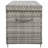 200 Gallon All-Weather Outdoor Storage Box, Wicker Deck Box With Wheels-110439682