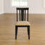 Chaise d'appoint en bois massif Alexa-Mae