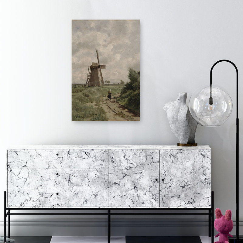 Impression sur toile de paysage champêtre, H 36 po x l 24 po