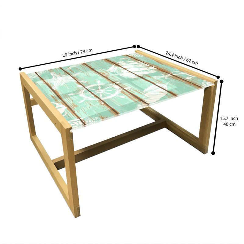 Jalayna Sled Coffee Table, 62cm H x 74cm W x 40cm D