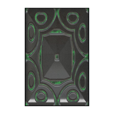 Noir Tapis décoratif